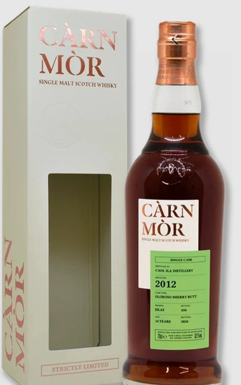 Caol Ila Carn Mor 2012 oloroso cask 14 y Islay 52,1 % vol. SL 0,7l Whisky