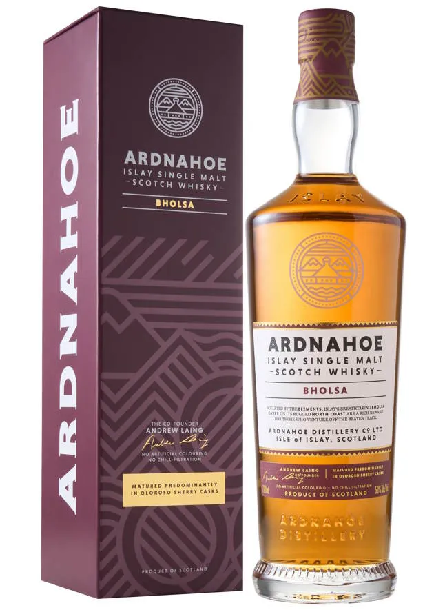 X Ardnahoe Bholsa islay whisky in GP 0,7l 50 % vol.