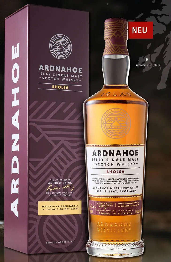 X Ardnahoe Bholsa islay whisky in GP 0,7l 50 % vol.