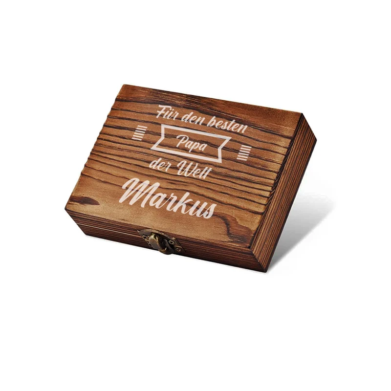 Whisky Geschenkset 5-teilig mit personalisierter Gravur - Für den besten Papa der Welt