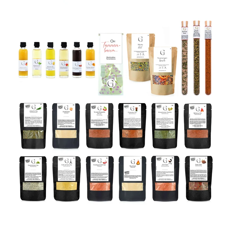 Adventskalender-Set für Grillgenüsse