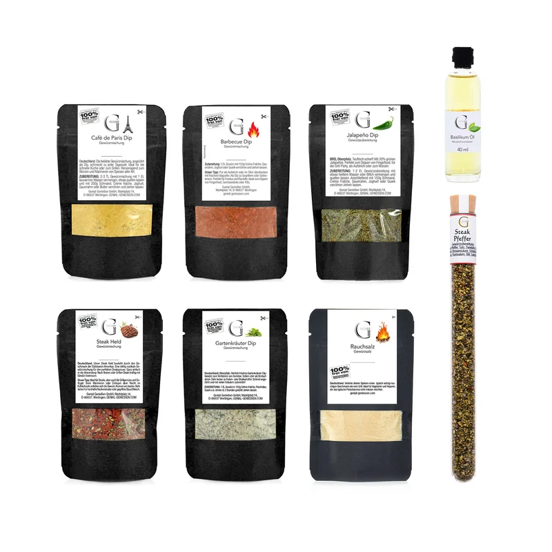 Adventskalender-Set für Grillgenüsse