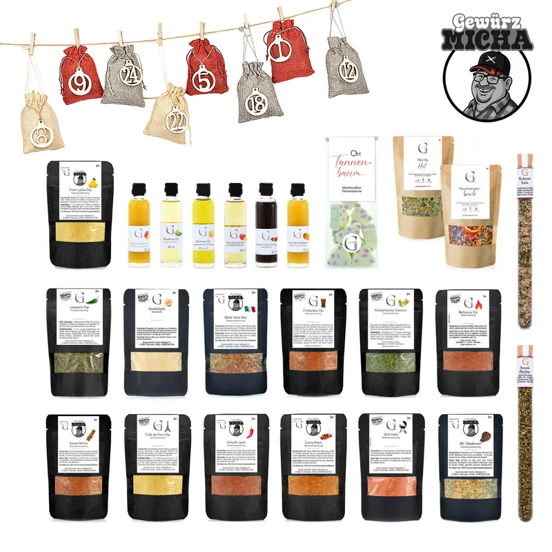 Adventskalender-Set für IHN