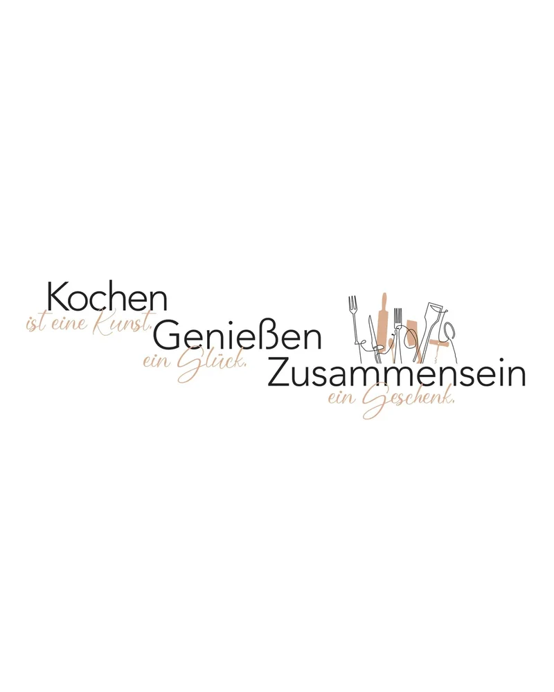Kochen, Genießen, Zusammensein - Geschenkset
