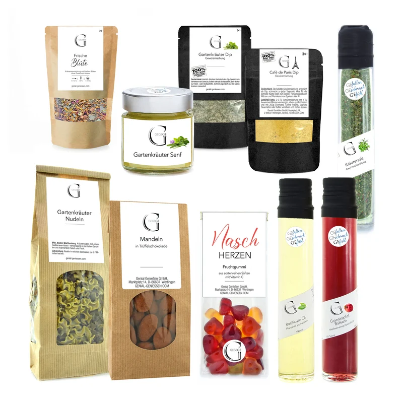Gemeinsam mit Freunden genießen - Geschenkset