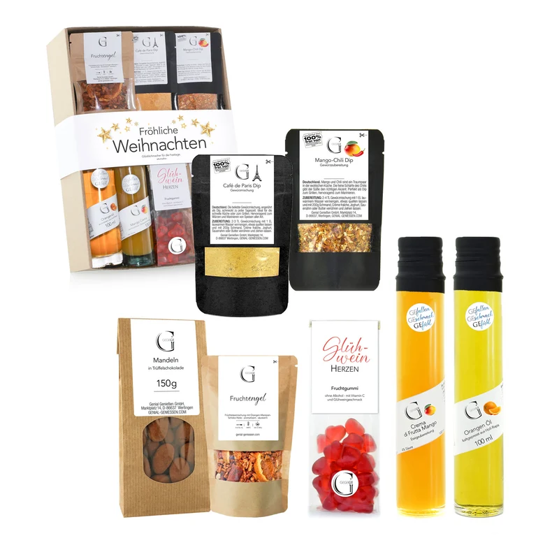 Fröhliche Weihnachten - Geschenksets