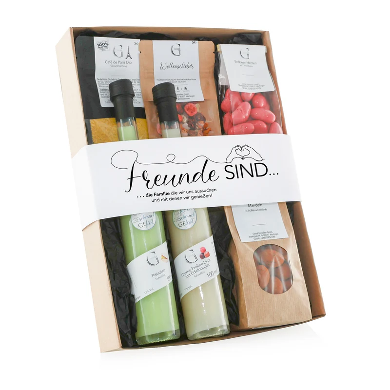 Freunde sind die Familie, die wir uns aussuchen - Geschenkset