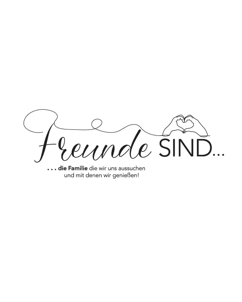 Freunde sind die Familie, die wir uns aussuchen - Geschenkset