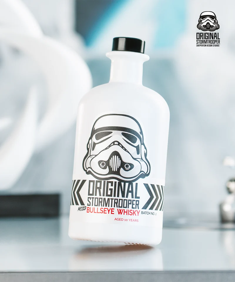 Original Stormtrooper Missed Bullseye Whisky inklusive 2 Gläser