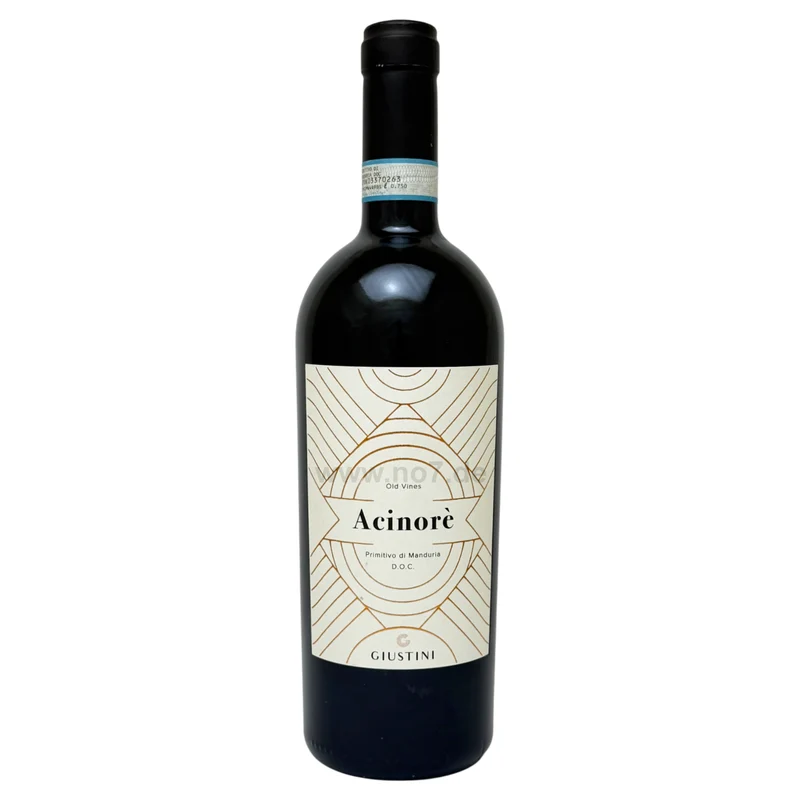 Acinore Old Vines Primitivo di Manduria DOC - Giustini 0,75l
