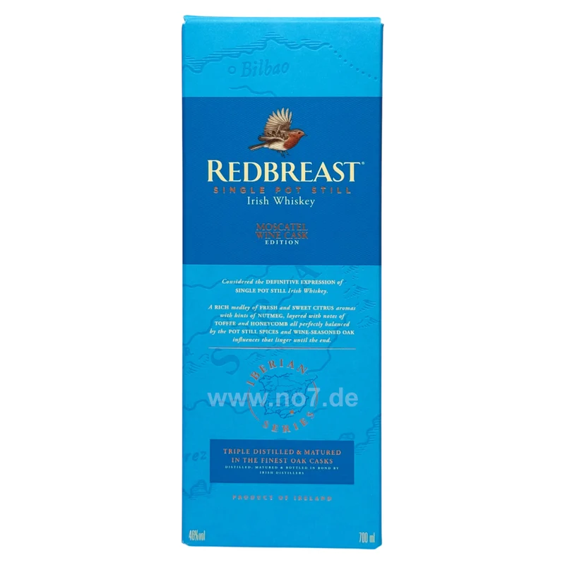 Redbreast Moscatel Edition Single Pot Still Irish Whiskey 0,7l