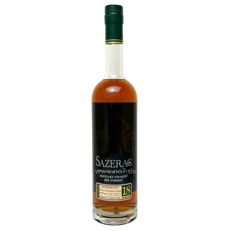 Sazerac 18 YO Kentucky Straight Rye Whiskey 45% Vol. 0,7l