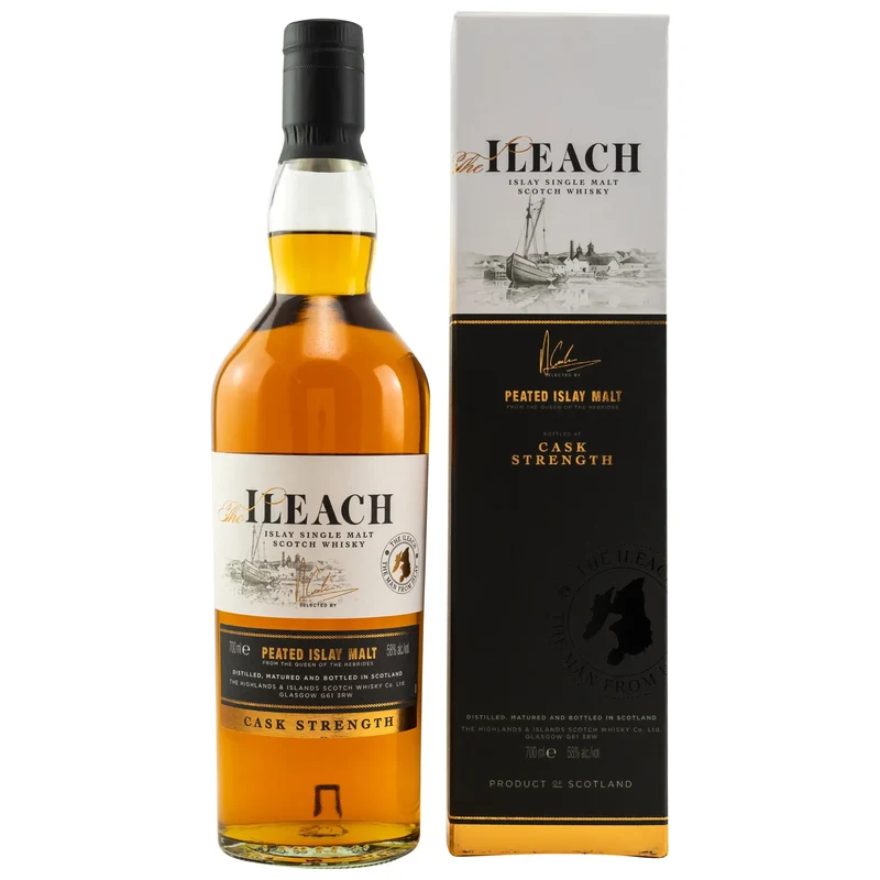 Ileach Cask Strength Peated Islay Malt