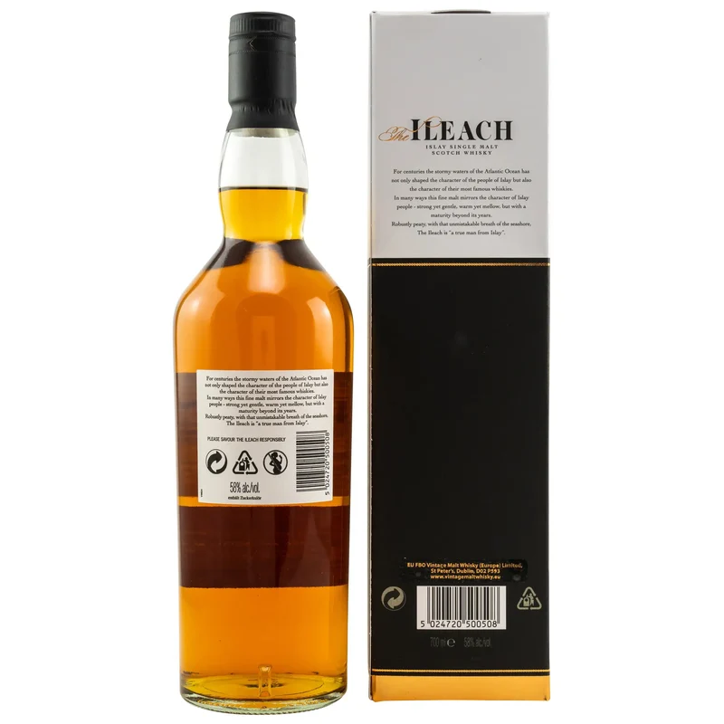 Ileach Cask Strength Peated Islay Malt