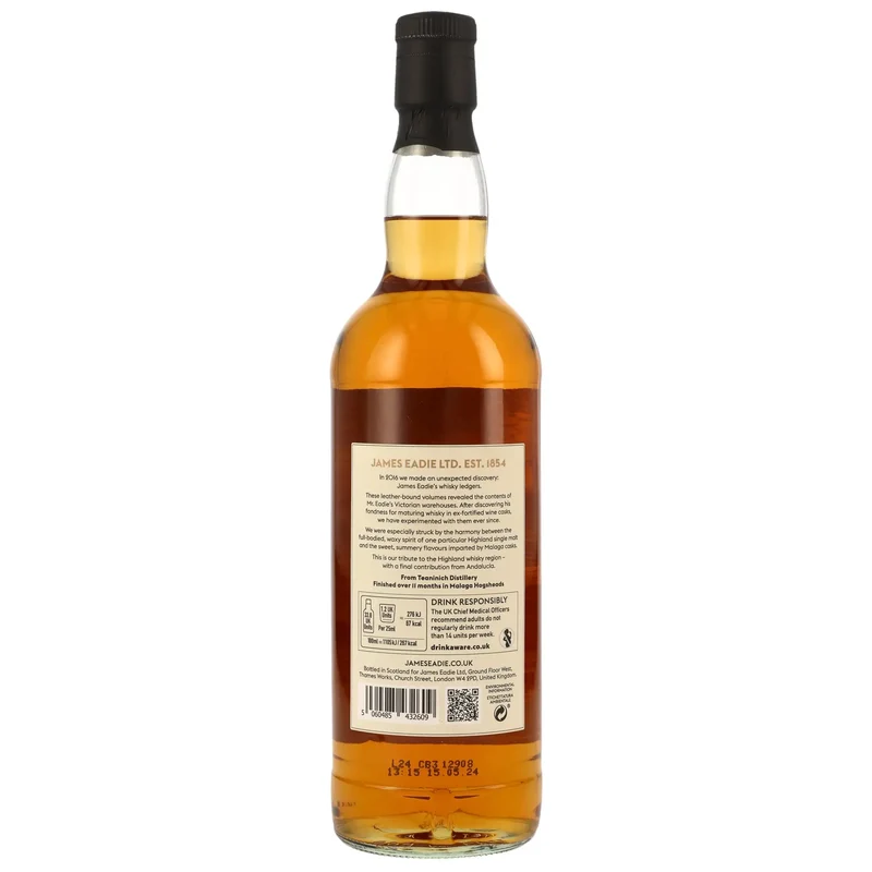 Highland Single Malt (Teaninich) James Eadie 11 Jahre