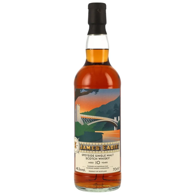 Speyside Single Malt (Dailuaine) James Eadie 10 Jahre