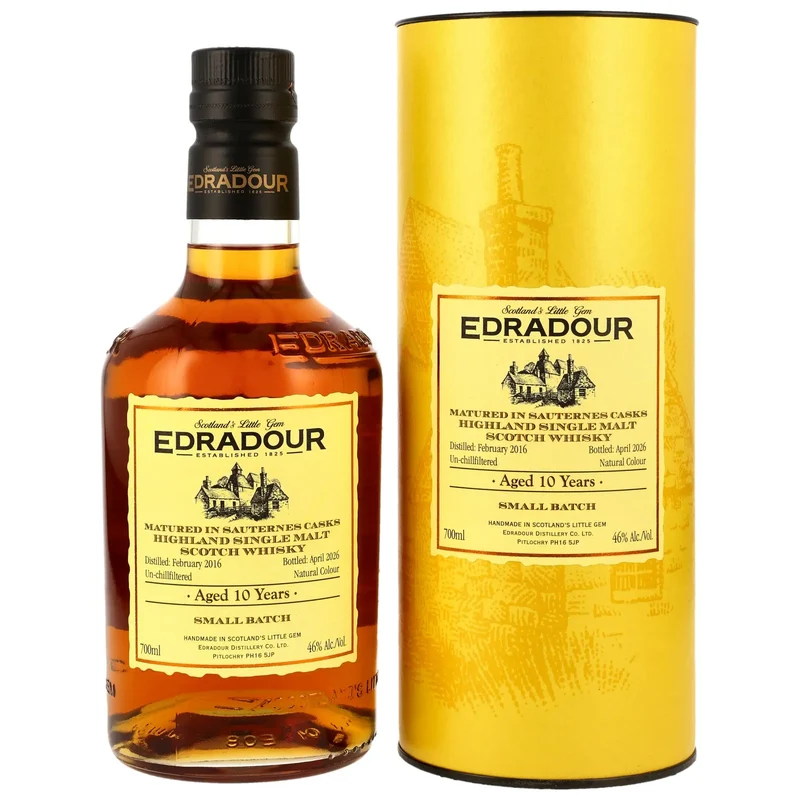 Edradour Sauternes Casks 10 Jahre 2016/2026