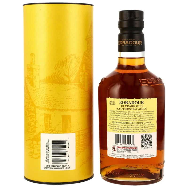 Edradour Sauternes Casks 10 Jahre 2016/2026