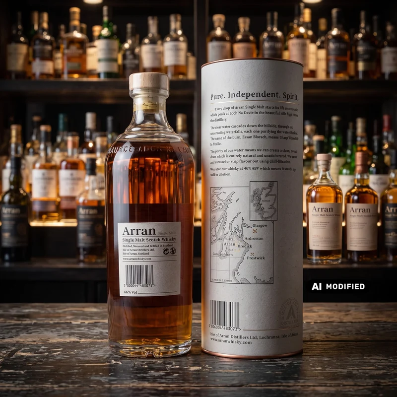 Arran - 18 Year Old - Single Malt Whisky - 0.7L