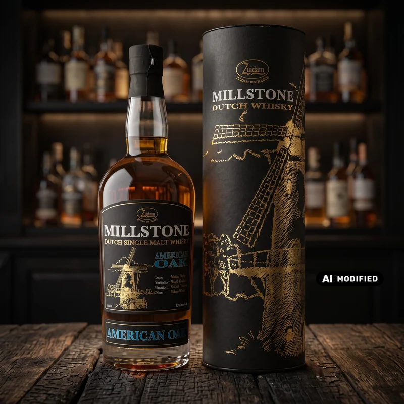 Millstone - Dutch Single Malt American Oak - 0.7L