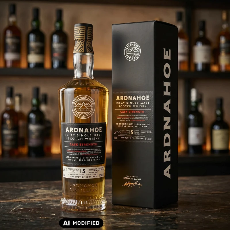 Ardnahoe - 5 Years Cask Strength Batch #2 - Islay - 0.7L