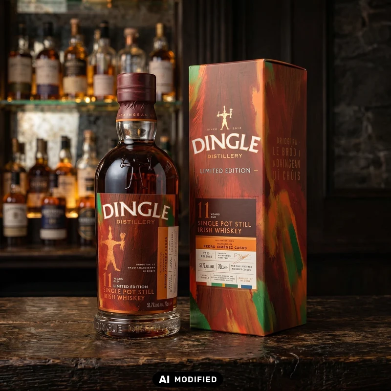 Dingle - Single Pot Still Irish Whiskey - 11 y.o. - 2026 Release - PX Sherry Casks Limited Edition - 0.7L