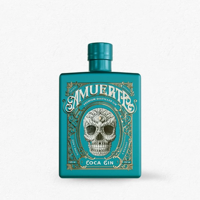Amuerte Coca Gin Green 43% 0,7L