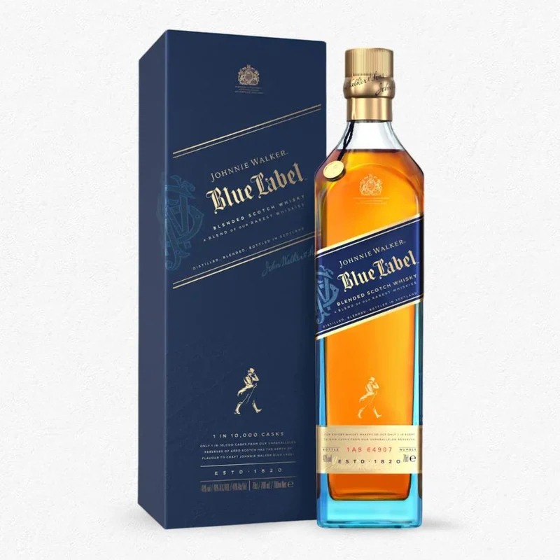 Johnnie Walker Blue Label Premium Blend Scotch Whisky 40% 0,7L