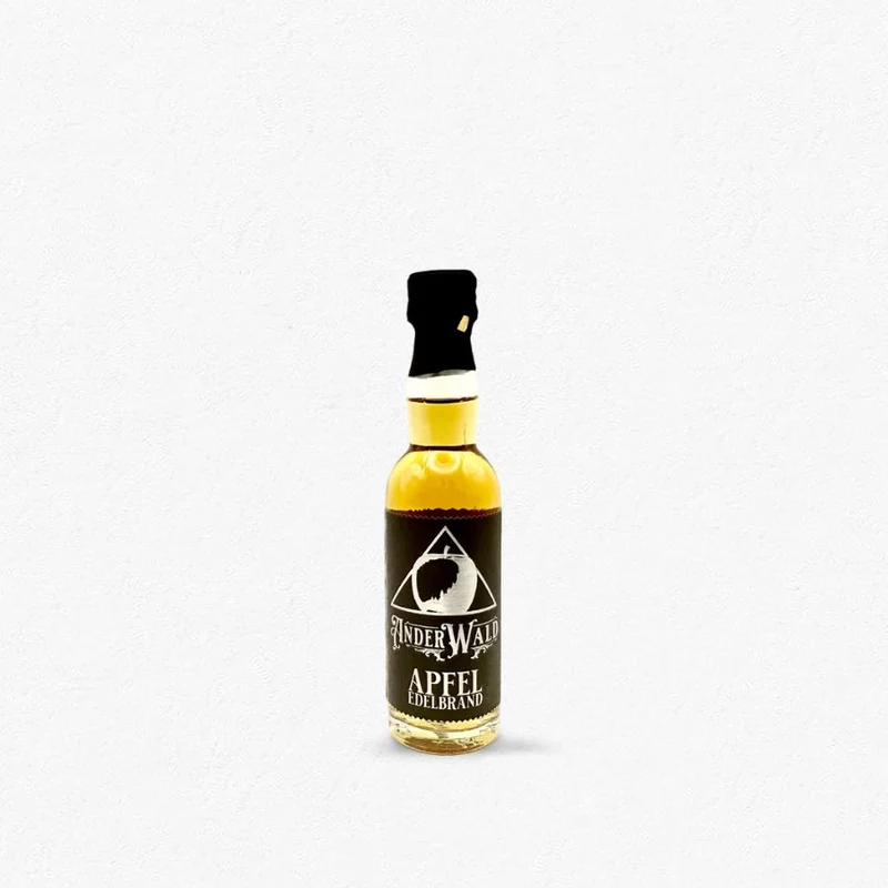 Anderwald Apfel Edelbrand 43% 40ml - Miniatur