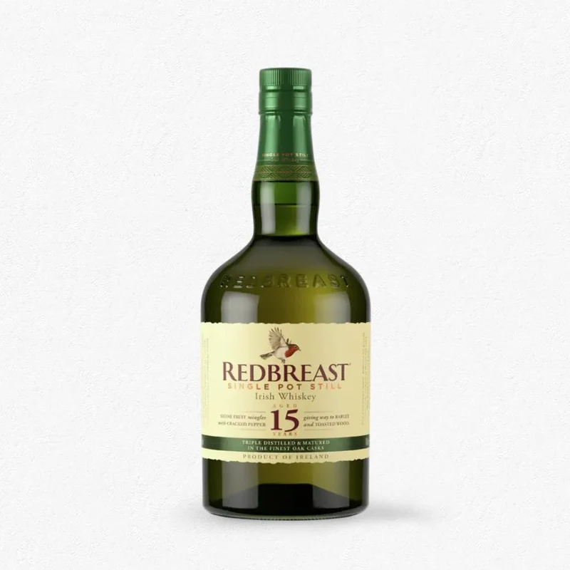 Redbreast 15YO Irish Single Pot Still Whiskey 46% 0,7L