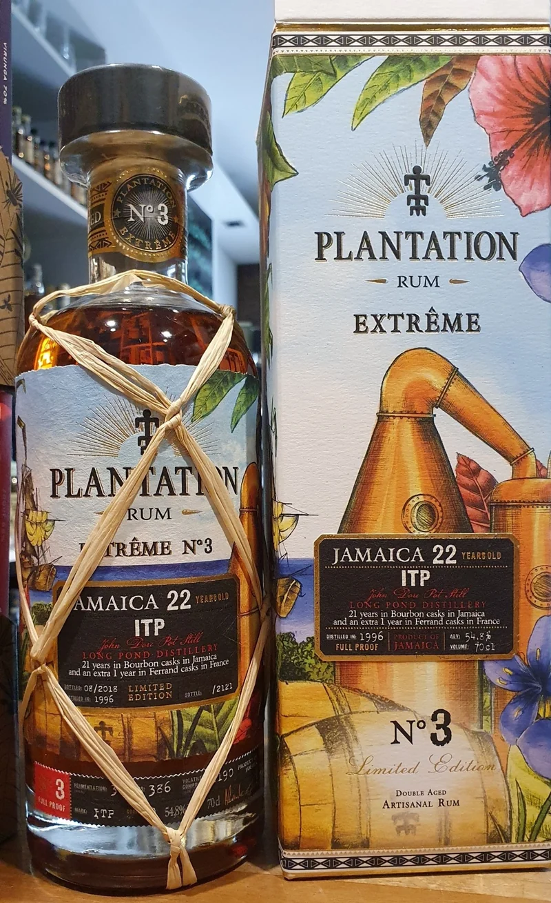X Plantation Extreme No 3 ITP Long Pond 22 1996 0,7l 54,8% vol. single cask Rum Planteray