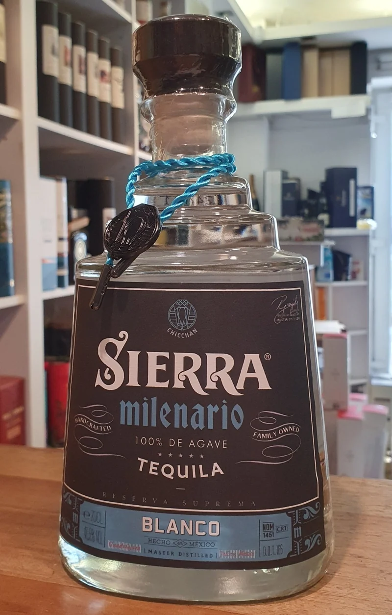 Milenario blanco 100% Agave Tequila 0,7l 41,5% vol. Sierra 83 proof