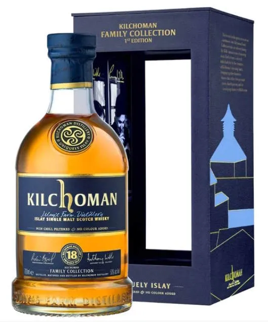 Kilchoman Family Casks Series No.1 18 y Bourbon Cask 50 ppm Heavily Peated 2026 0,7l 50%vol. Whisky #