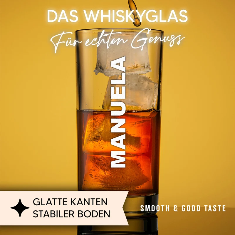 Longdrinkglas 485 ml mit personalisierter Gravur
