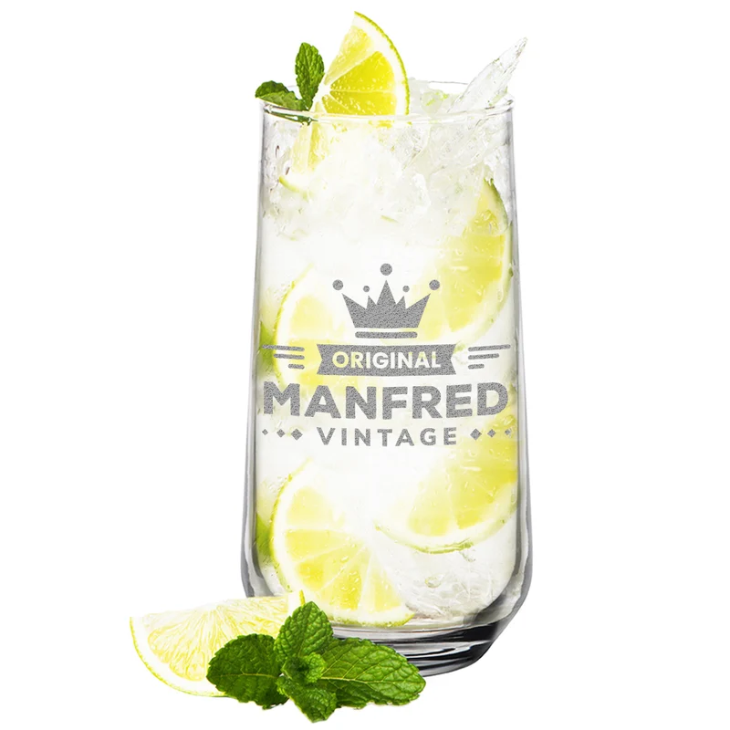 Personalisiertes Cocktailglas 470 ml mit Gravur - Geschenkidee