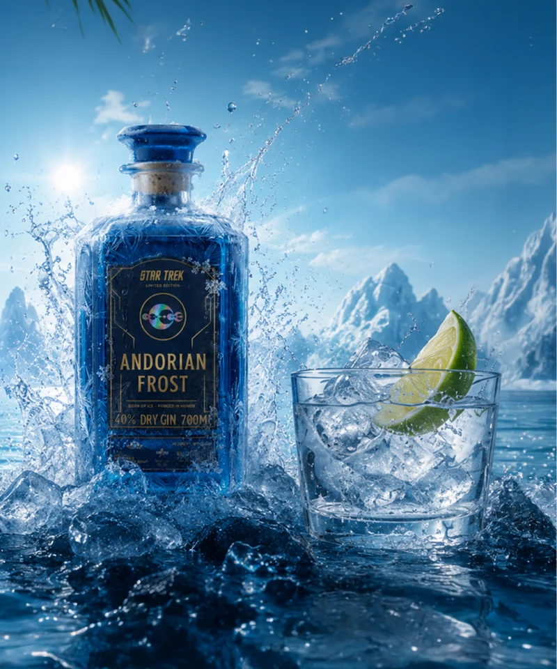Star Trek Andorian Frost Gin