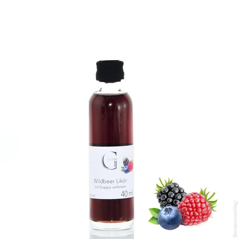 Wildbeer Likör verfeinert mit Grappa - mini 40 ml