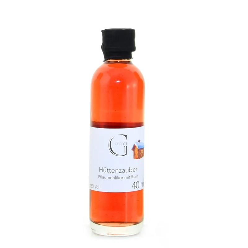 Hüttenzauber - Pflaumenlikör mit Rum - mini 40 ml