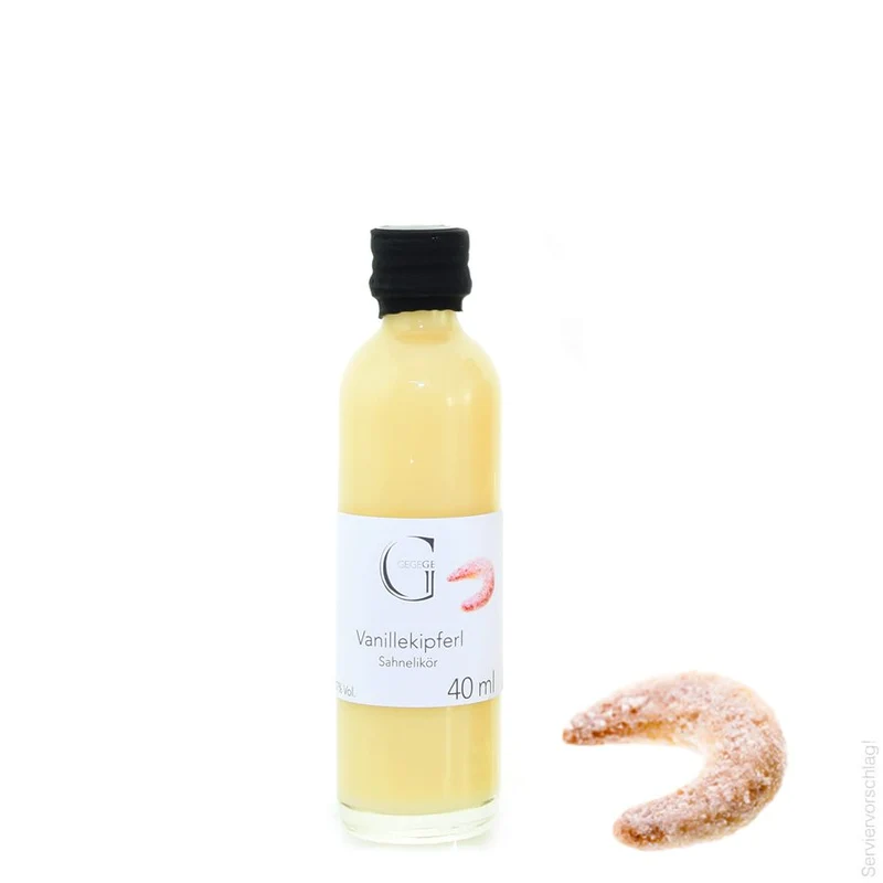 Vanillekipferl Sahnelikör - mini 40 ml