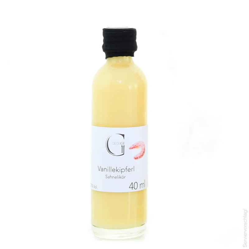 Vanillekipferl Sahnelikör - mini 40 ml