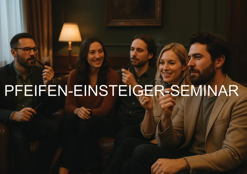 Pfeifen-Einsteiger-Seminar am 26.02.2026 INKLUSIVE Pfeife - No7 Academy
