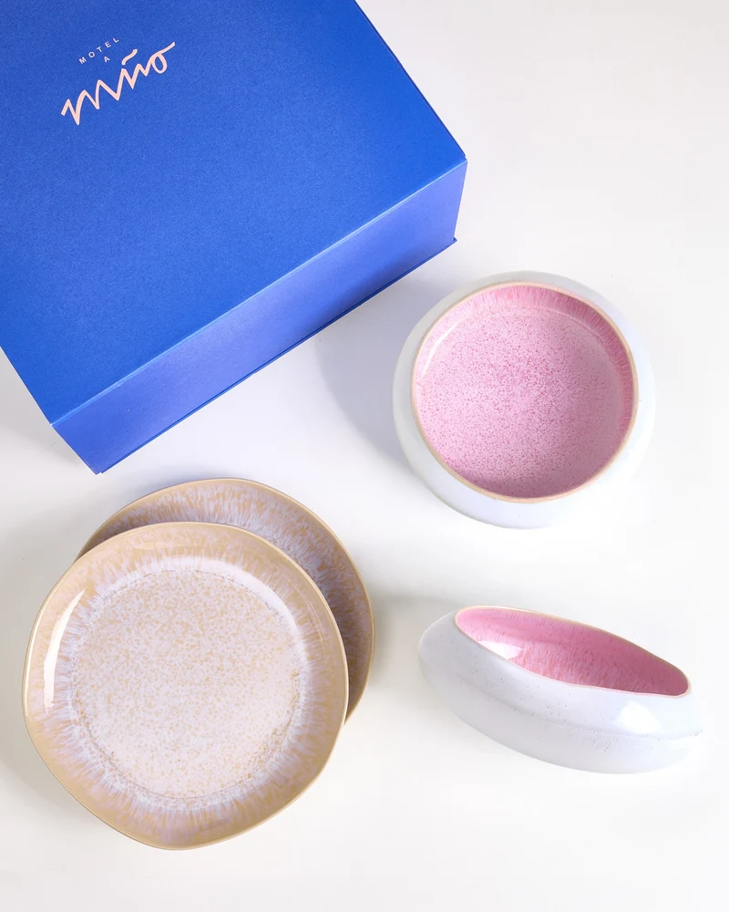 MaM x aripastaclub Geschenk-Set rosé sand 5-teilig