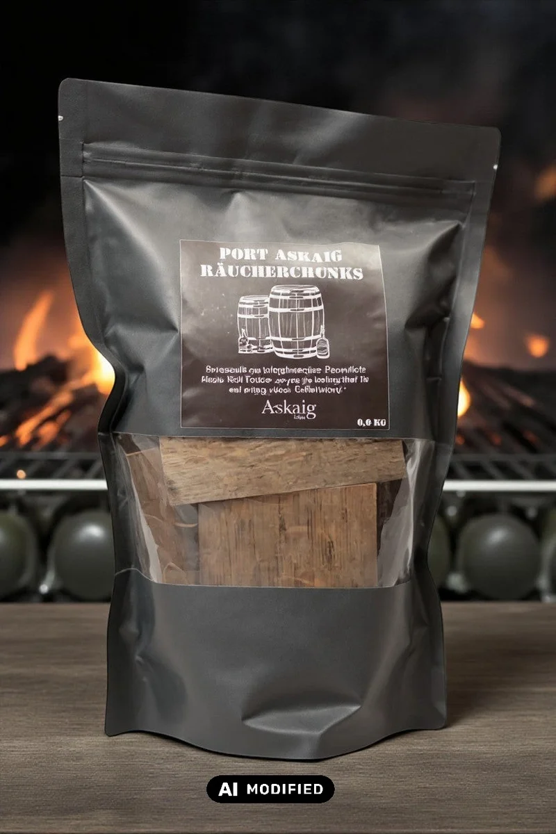 Räucherchips - Port Askaig Whiskyfässer - BBQ Smoking Chips
