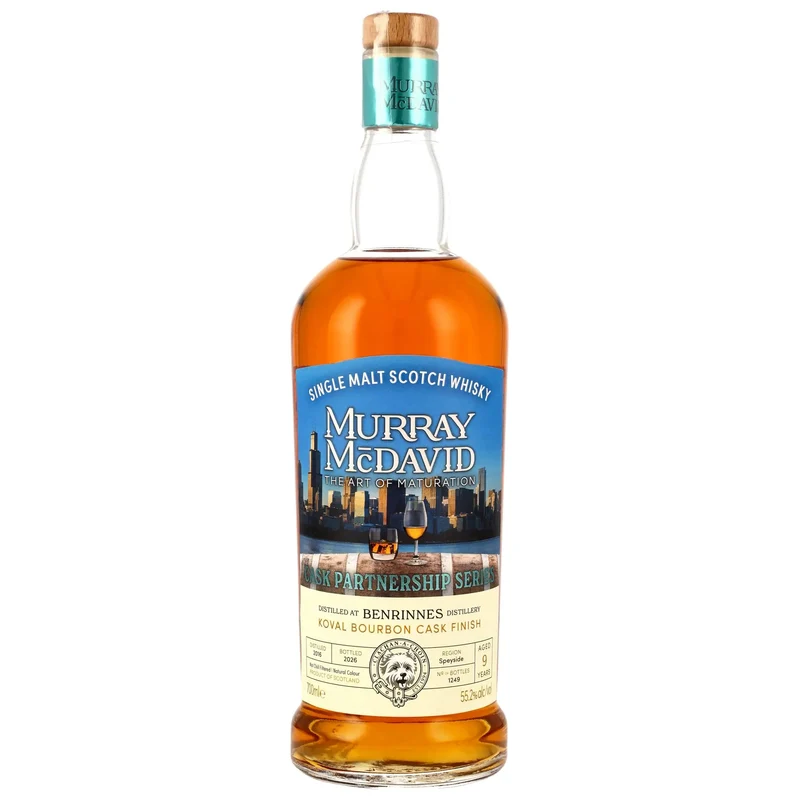Benrinnes Cask Partnership Koval Bourbon Cask 9 Jahre 2016/2026