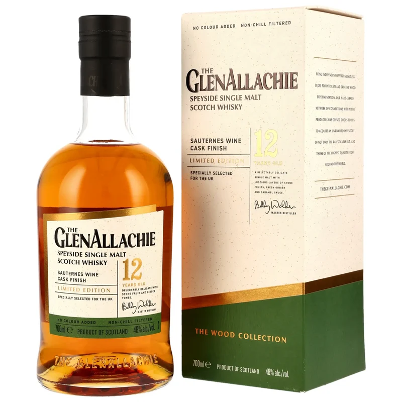 GlenAllachie Sauternes Wine Cask Finish 12 Jahre