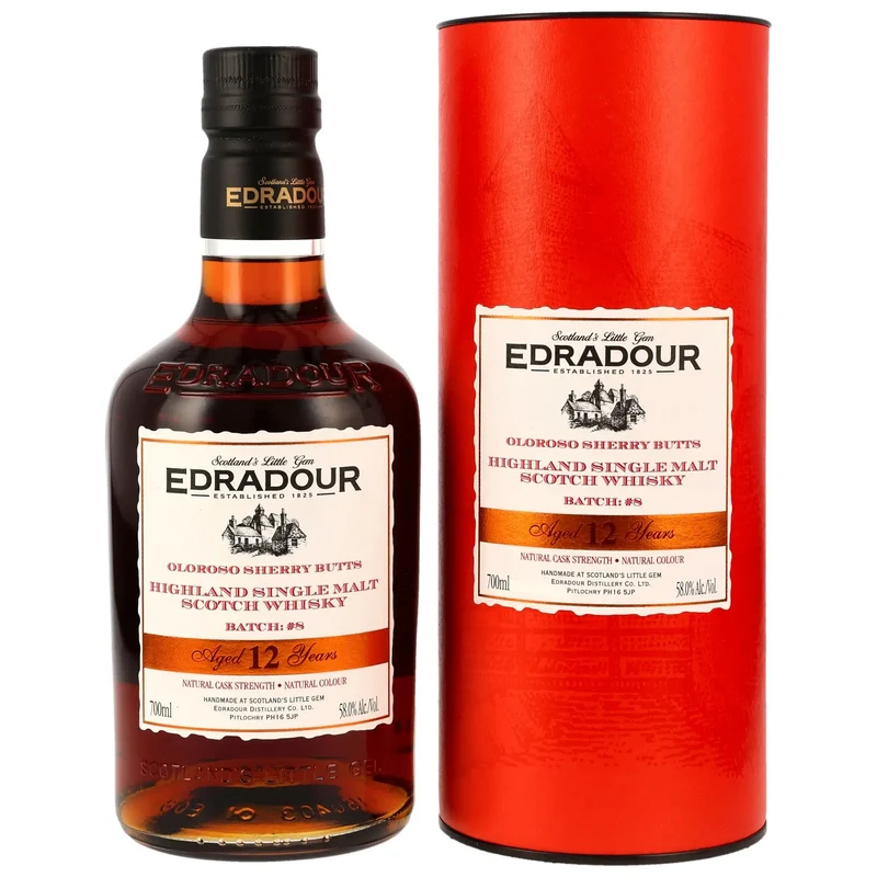 Edradour Cask Strength 12 Jahre 2013/2026 Batch 8