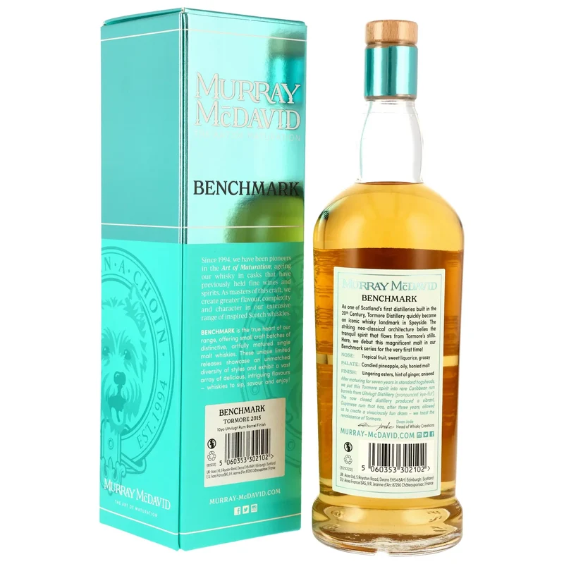Tormore Benchmark Uitvlugt Rum Barrel 10 Jahre 2015/2025