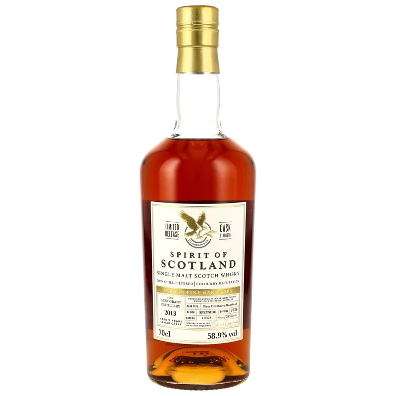 Glen Grant Spirit of Scotland 12 Jahre 2013/2026