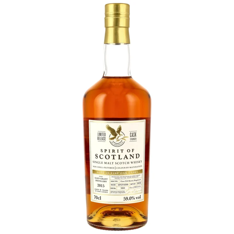 Glen Grant Spirit of Scotland 10 Jahre 2015/2026