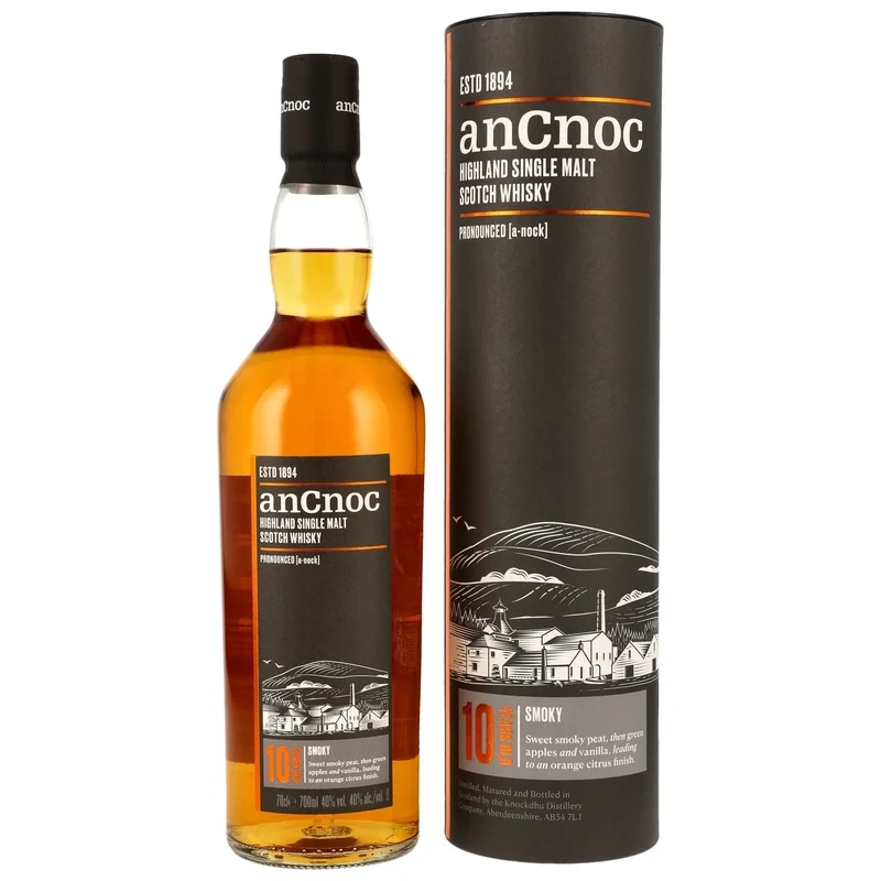 AnCnoc Smoky & Peated 10 Jahre